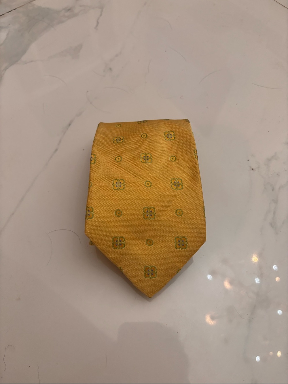 OXXFORD CLOTHES Tie (Gold, Silk)